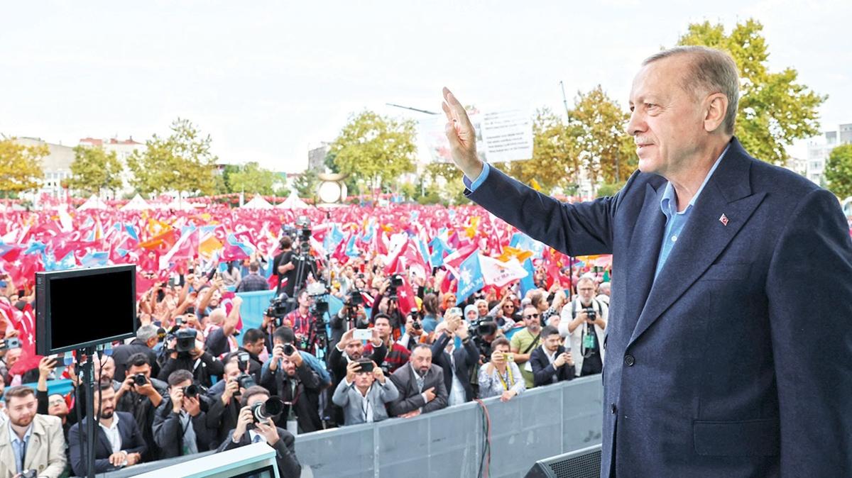 Bakan Erdoan'dan muhalefete eletiri! "Millet 6'l masay 2023'te devirecek"