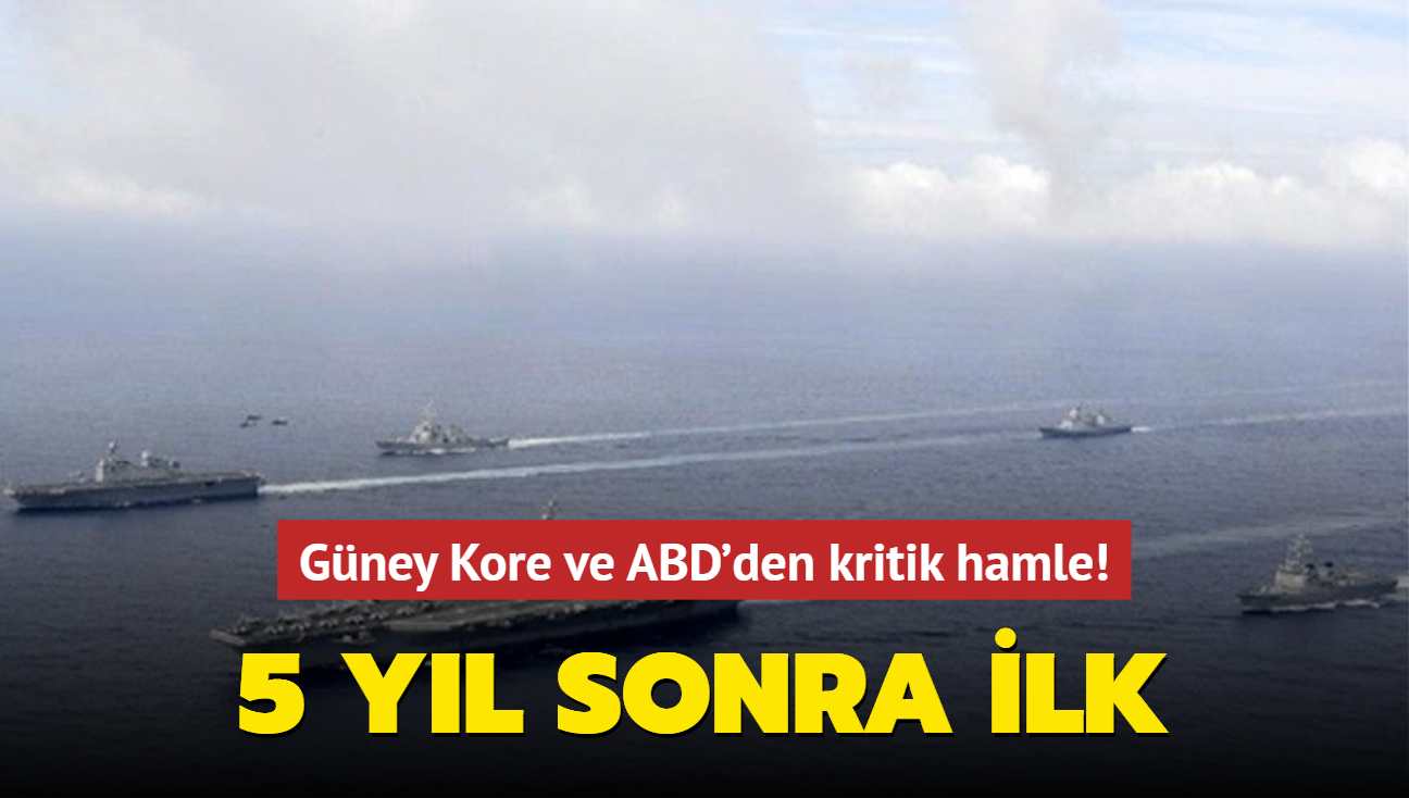 5 yl sonra ilk... Gney Kore ve ABD'den kritik hamle!