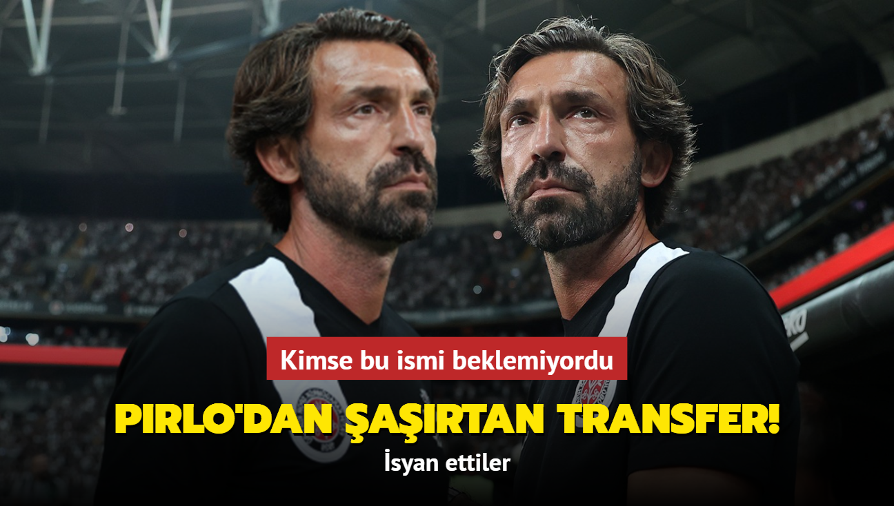 Andrea Pirlo'dan artan transfer! Kimse bu ismi beklemiyordu: syan ettiler...