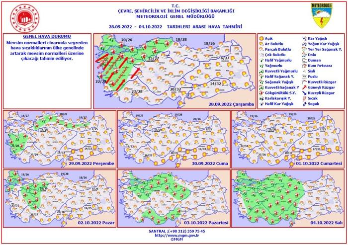 Meteoroloji'den Son Dakika Uyarısı: Sıcaklıklar Düşecek... 26 Il Için ...