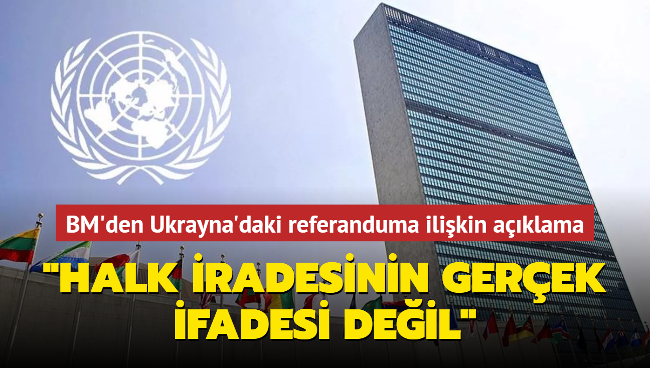 BM'den Ukrayna'daki referanduma ilikin aklama: "Halk iradesinin gerek ifadesi deil"