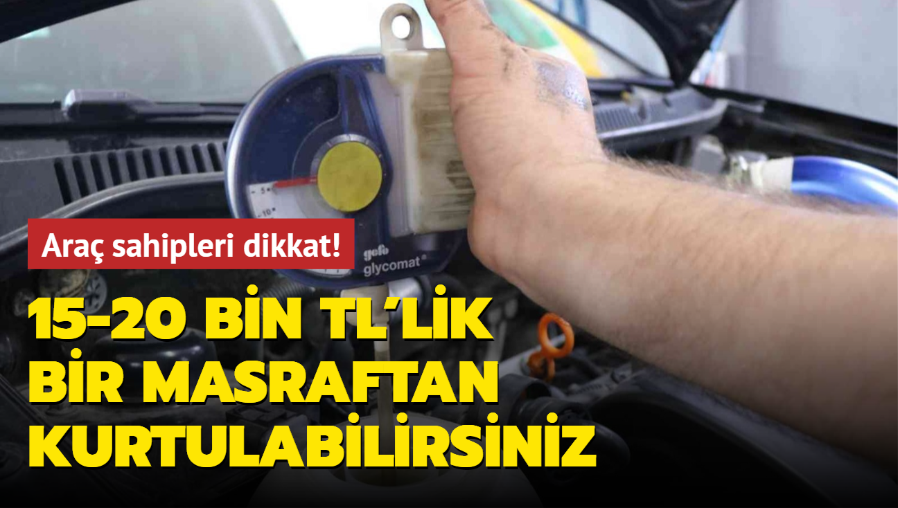 Ara sahipleri dikkat! 15-20 bin TL'lik bir masraftan kurtulabilirsiniz