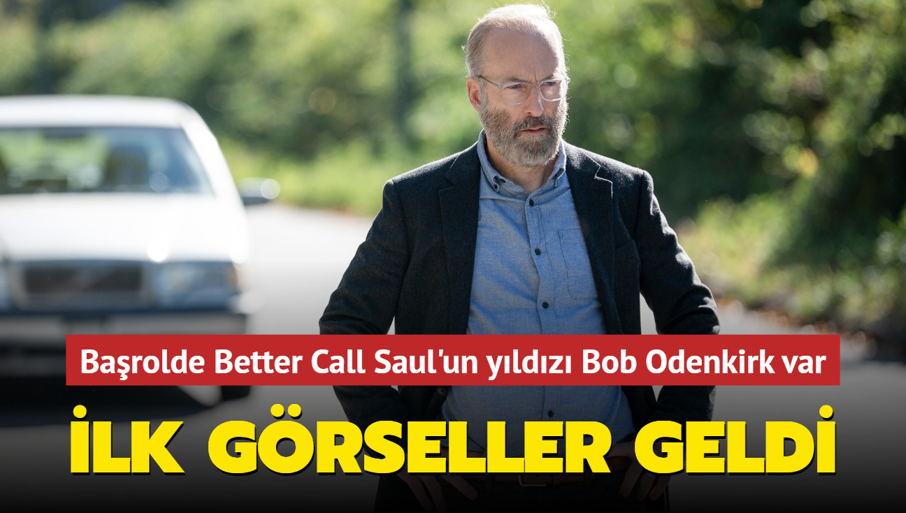 Better Call Saul'un yldz Bob Odenkirk'l Straight Man dizisinden ilk grseller geldi