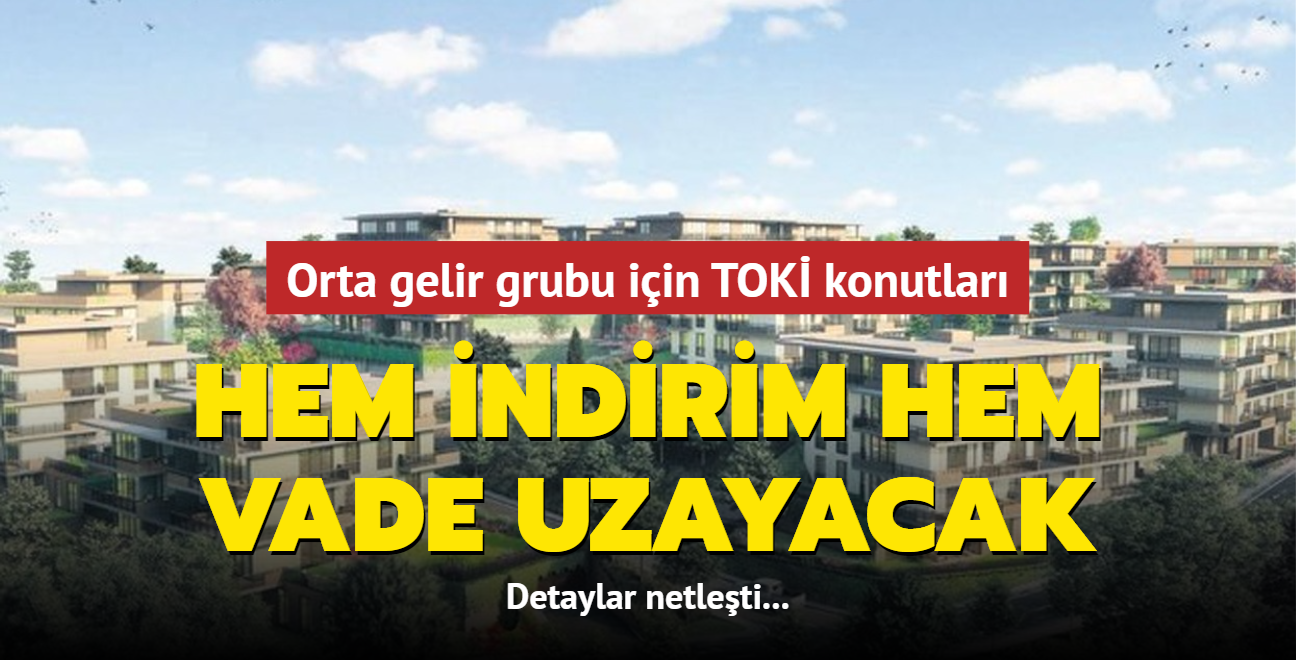 Orta gelir grubu iin yaplacak ucuz TOK konutlar... Bavuru artlar ve deme koullaryla ilgili detaylar netleti