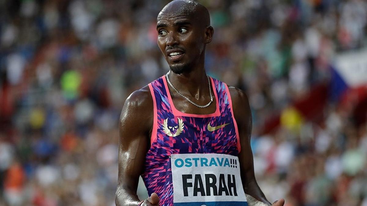 Farah Londra Maratonu'ndan ekildi