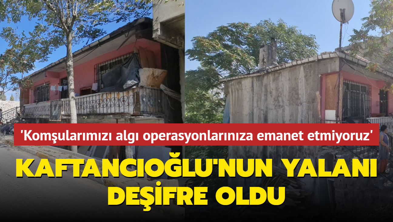 Kaftancolu'nun yalan deifre oldu... "Komularmz alg operasyonlarnza emanet etmeyeceiz"