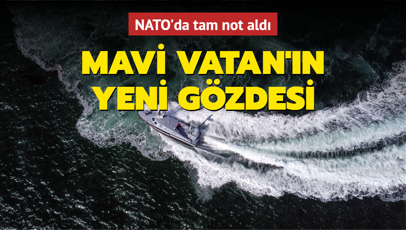 Mavi Vatan'n yeni gzdesi... Yabanc askeri yetkililerden tam not ald