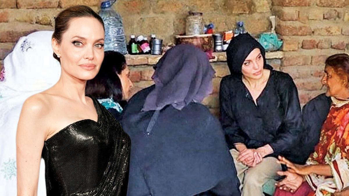 Angelina Jolie aknln gizleyemedi! 'Pakistan' hi byle grmemitim'