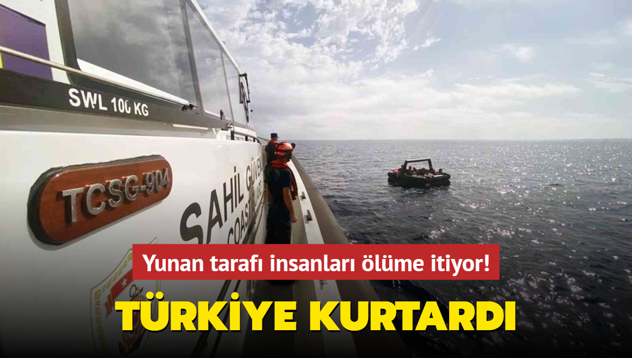 Yunan taraf insanlar lme itiyor! Trkiye kurtard