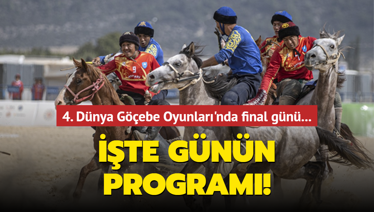 4. Dnya Gebe Oyunlar'nda final gn...