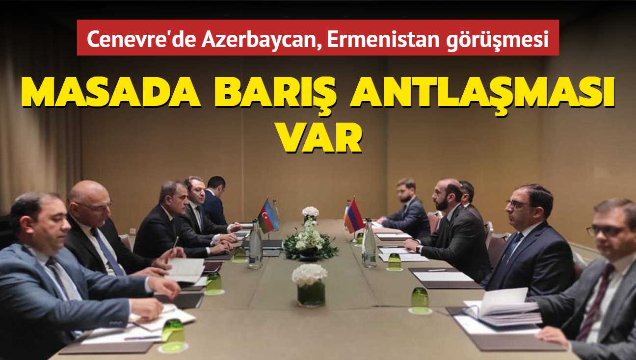 Cenevre'de Azerbaycan, Ermenistan grmesi... Masada bar antlamas var