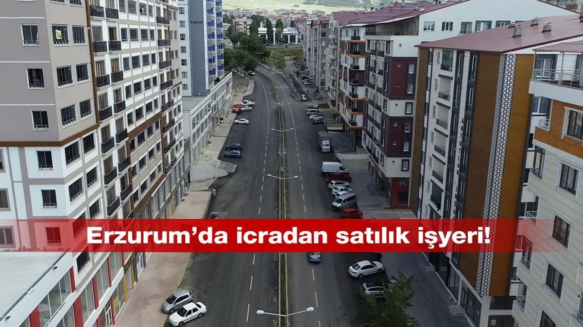 Erzurum Palandken'de iyeri sata karld!