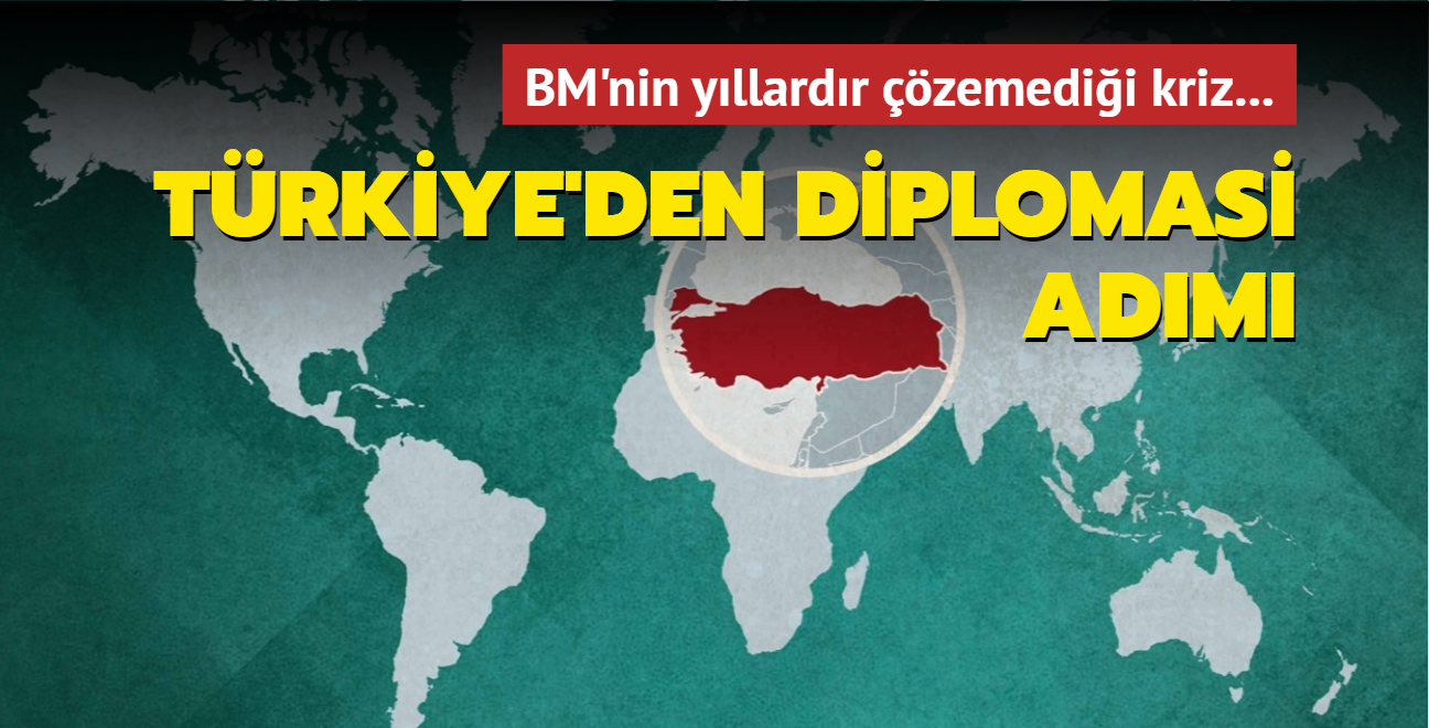 BM'nin yllardr zemedii kriz... Trkiye blgeye diplomasi admn att