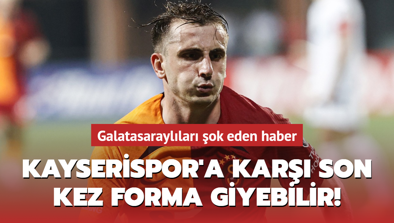 Kerem Aktrkolu son kez forma giyebilir! Galatasarayllar okta!