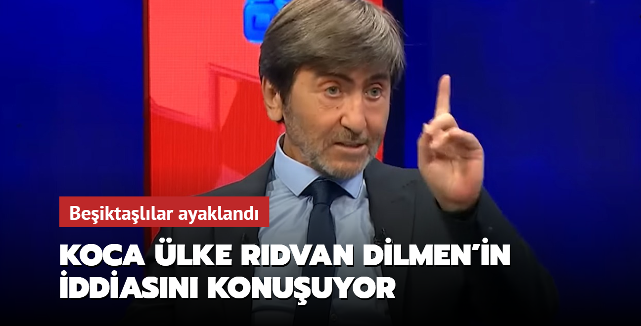 Koca lke Rdvan Dilmen'in iddiasn konuuyor! Beiktallar ayakland...