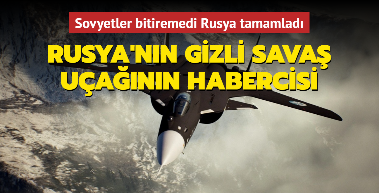 Rusya'nn gizli sava uann habercisi: Su-47 Berkut! Sovyetler bitiremedi Rusya tamamlad