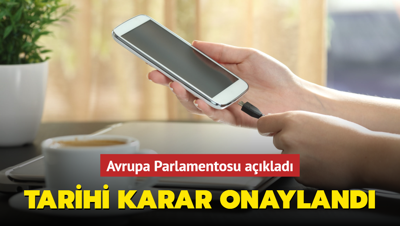 Avrupa Parlementosu resmen onaylad! Akll telefonlara tek tip arj geliyor!
