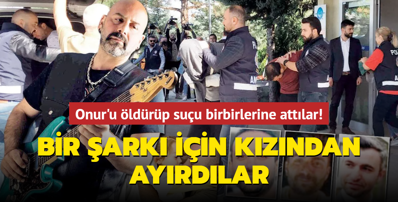 Bir ark iin kzndan ayrdlar... Onur'u ldrp suu birbirlerine attlar!