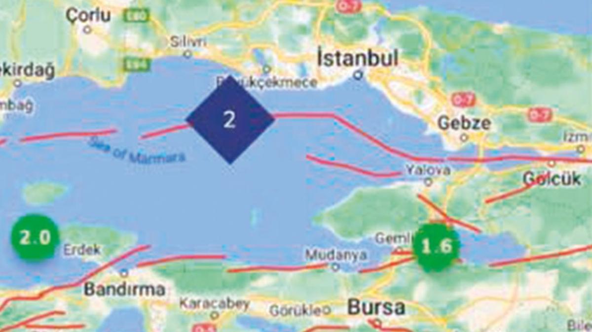 stanbul'da 3.1'lik deprem! '7.2 fay' salland