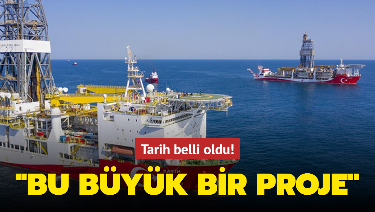 Tarih belli oldu: Bu byk bir proje!