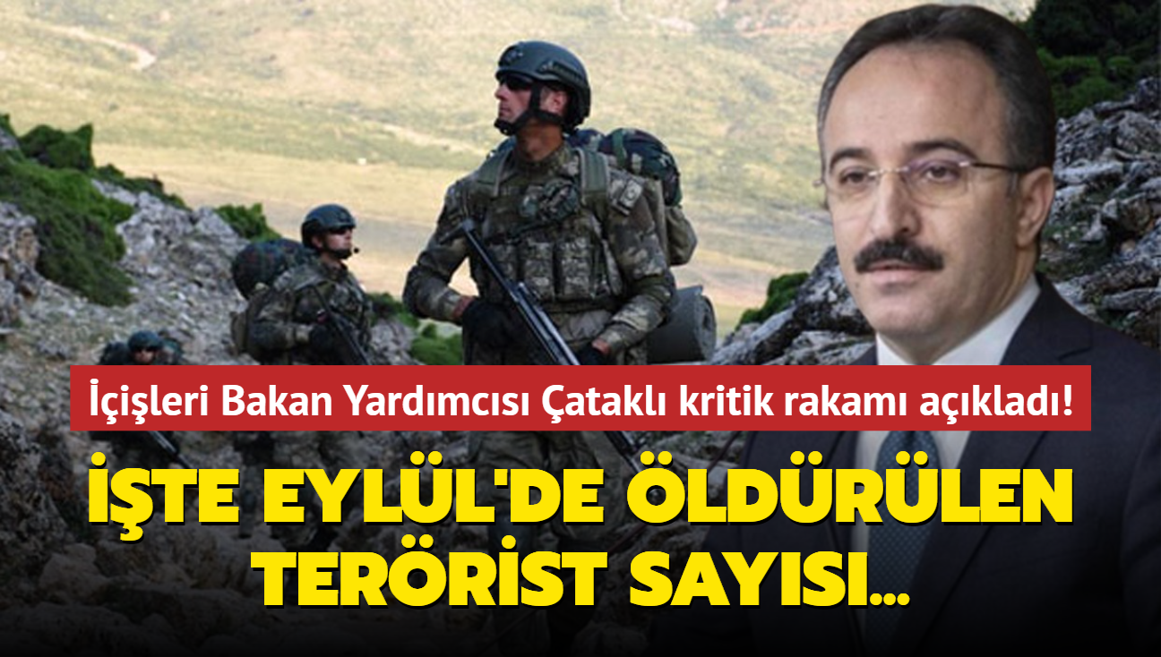 ileri Bakan Yardmcs atakl kritik rakam aklad! te Eyll'de ldrlen terrist says...