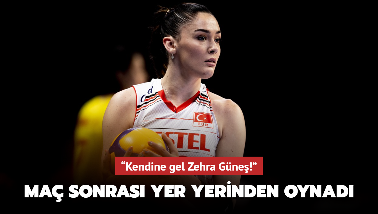 Kendine gel Zehra Gne! Ma sonras yer yerinden oynad