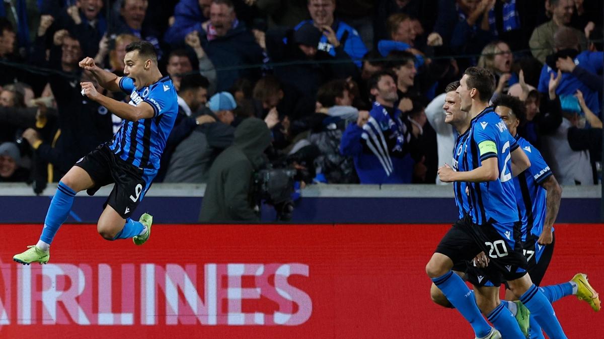 Atletico Madrid'e kendi evinde souk du! Club Brugge'e 2-0'la boyun ediler