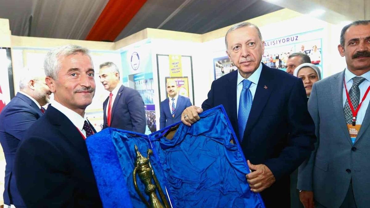 Tam Bana Gre Festival'in al gerekleti... Bakan Erdoan'dan ahinbey standna ziyaret 