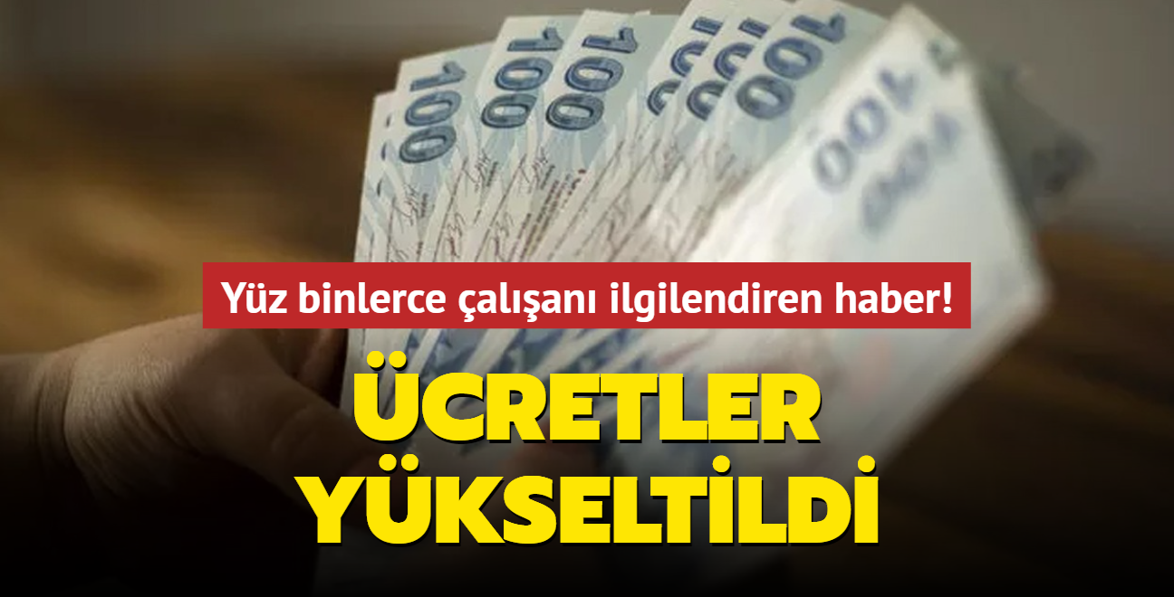 Yz binlerce alan ilgilendiriyor... cretler ykseltildi