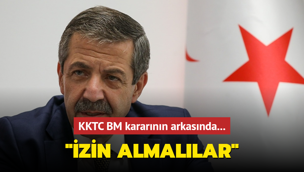 KKTC BM kararnn arkasnda... "zin almallar"