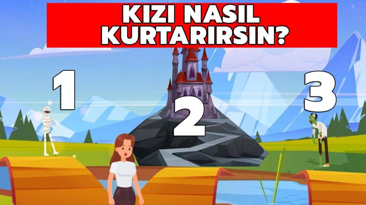 Kz en kolay yoldan kurtaran akl kp... 5 saniye gz gezdiren sorunu zd bile...