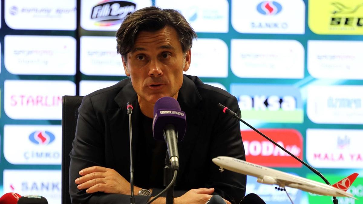 Vincenzo Montella at kald! 'Beni ok rahatsz ediyor' dedi ve aklad