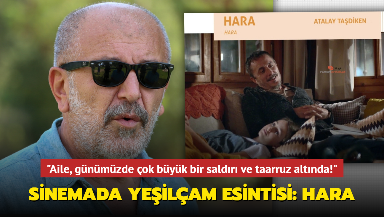 Sinemada Yeilam esintisi: Atalay Tadiken imzal film "Hara" 14 Ekim'de izleyiciyle buluacak