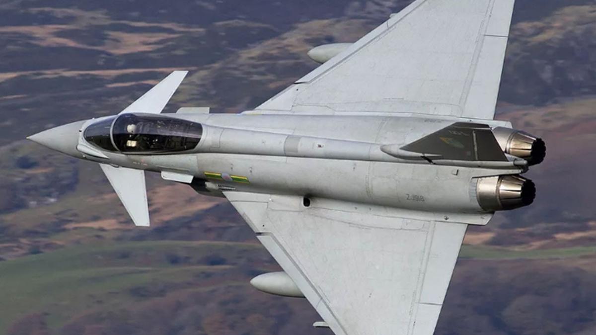 F-16'ya alternatif mi" Trkiye'den Typhoon hamlesi