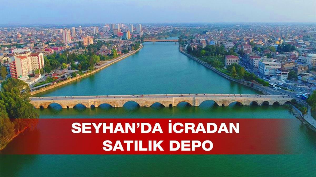 Seyhan'da icradan satlk depo!