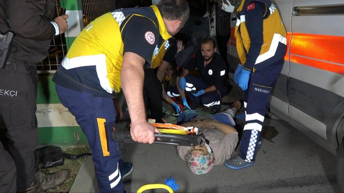 Bursa'da korkutan kaza: Bu kadar hzl gelinir mi be evladm