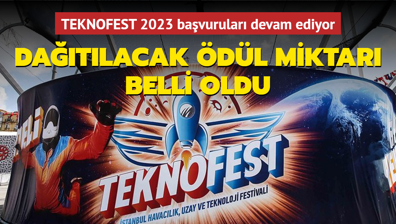 TEKNOFEST 2023'te datlacak dl miktar belli oldu