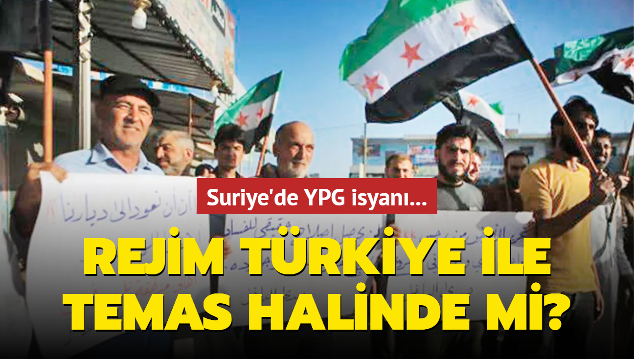 Suriye'de YPG isyan