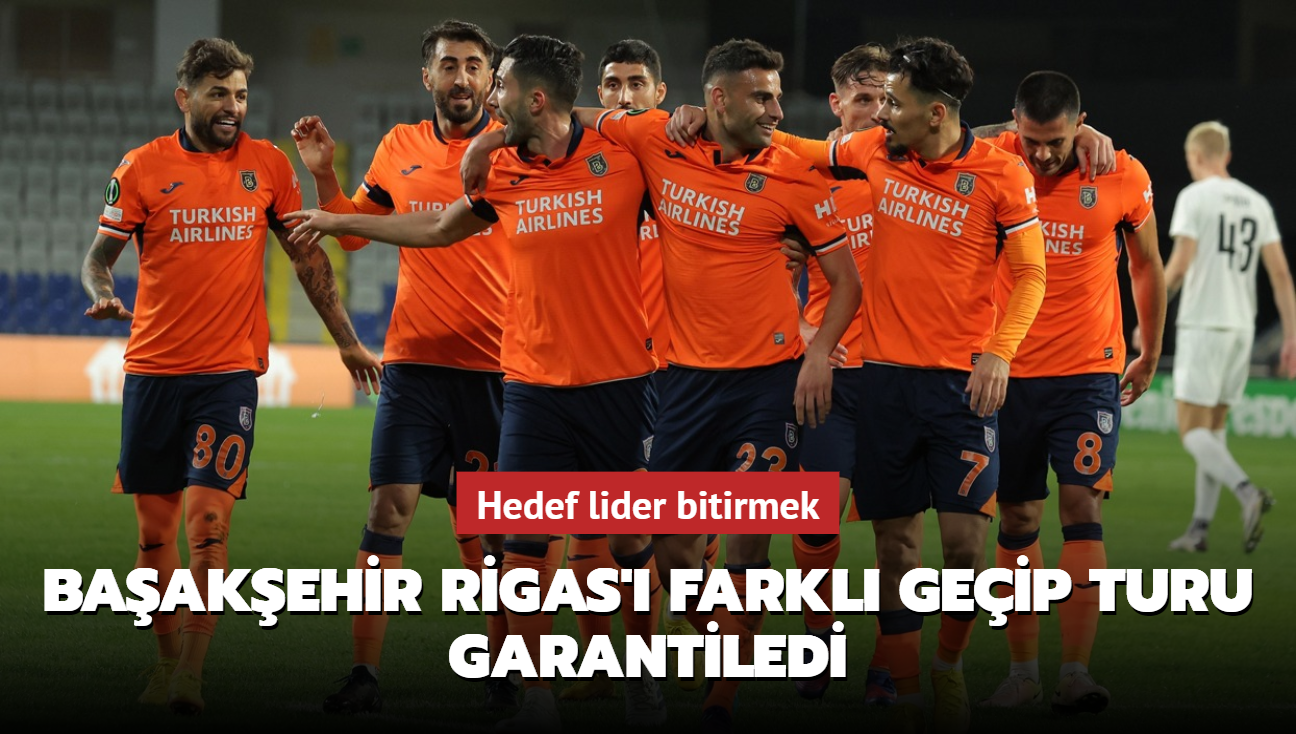 Baakehir Rigas' farkl geti, turu garantiledi! Hedef lider bitirmek