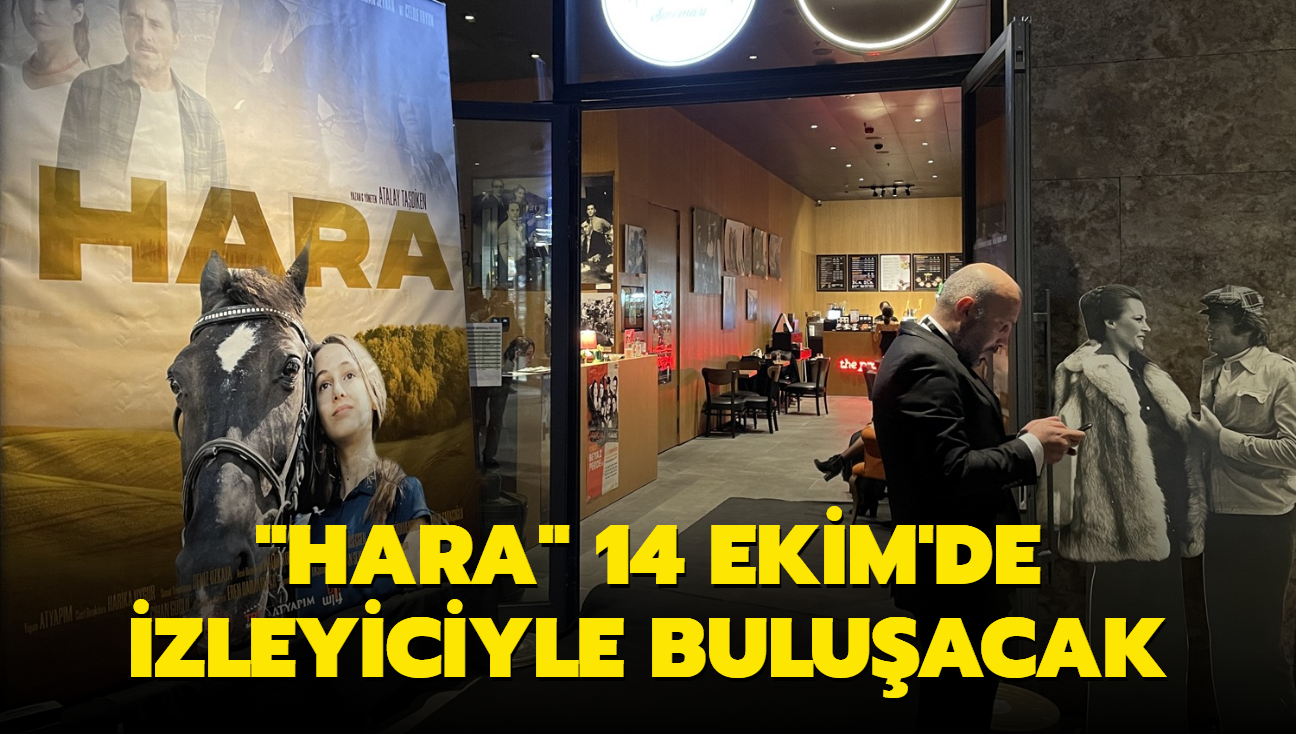 "Hara" 14 Ekim'de izleyiciyle buluacak