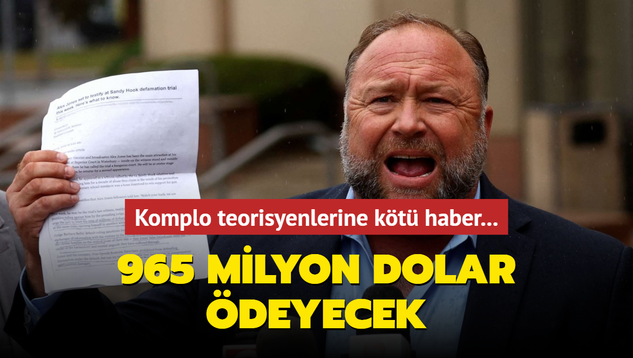 Komplo teorisyenlerine kt haber! 965 milyon dolar deyecek