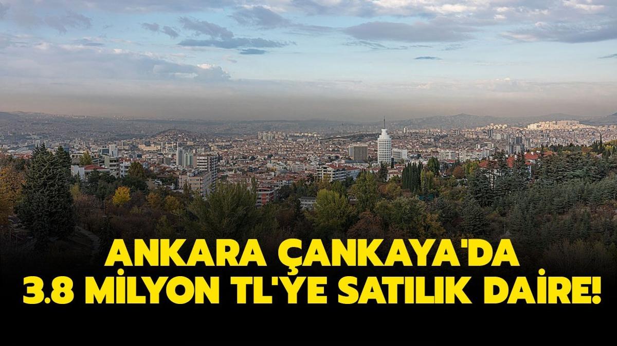 Ankara ankaya'da 3.8 milyon TL'ye icradan satlk dubleks daire!