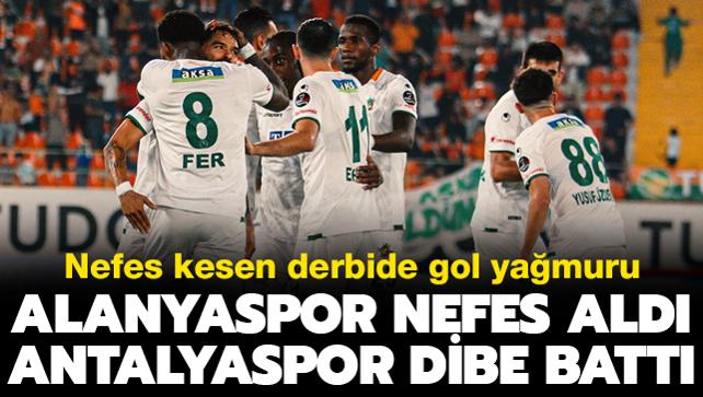 Alanyaspor nefes ald, Antalyaspor dibe batt