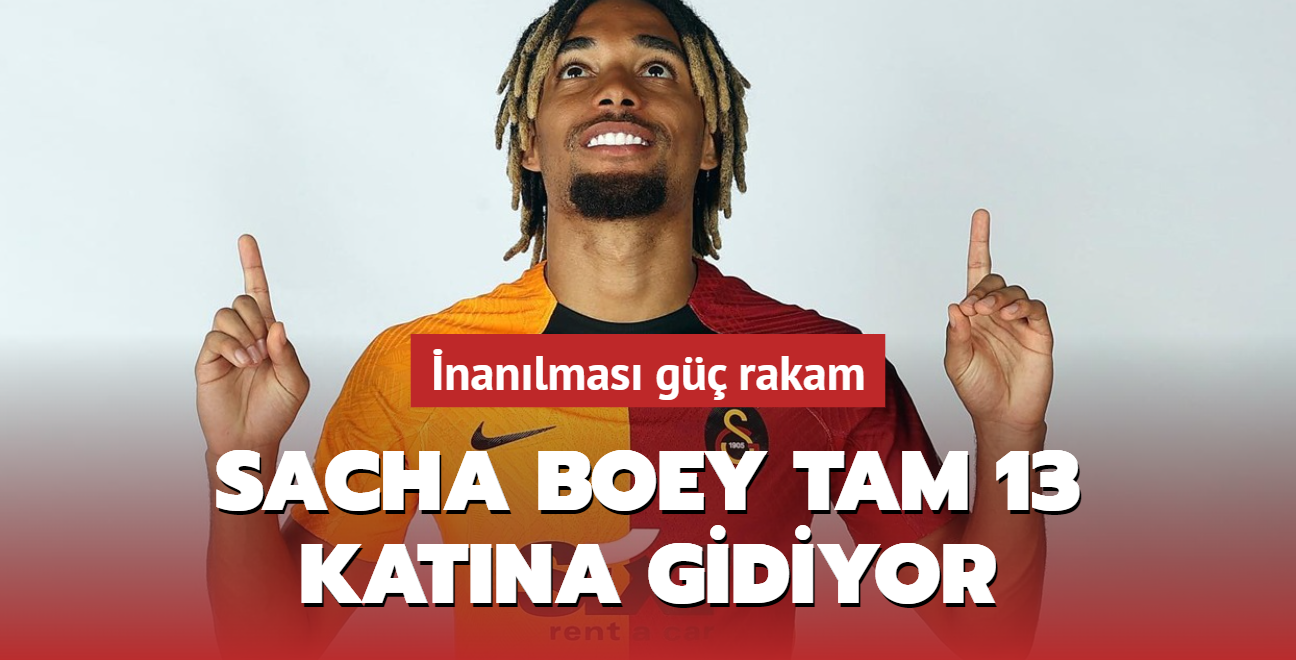 Sacha Boey tam 13 katna gidiyor! nanlmas g rakam