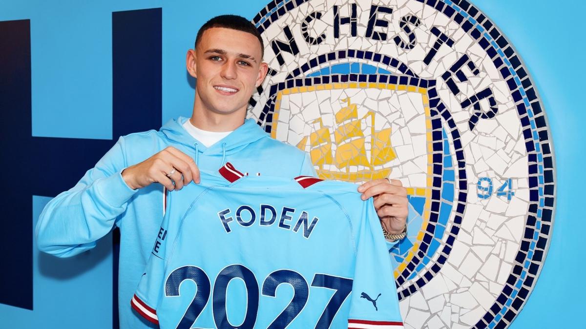 Manchester City'den Phil Foden'a 5 yllk szleme