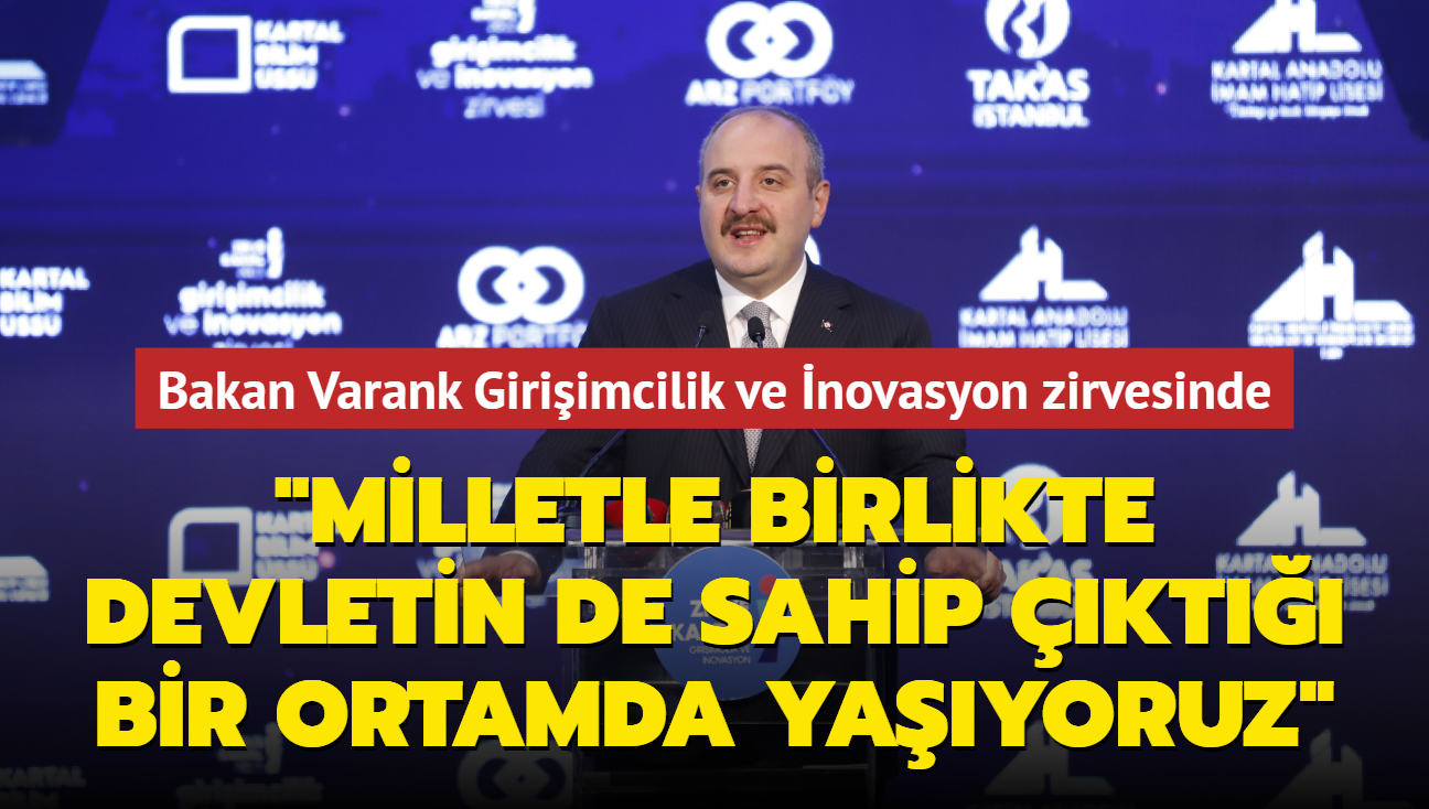 Bakan Varank: mam hatip rencilerine milletle birlikte devletin de sahip kt bir ortamda yayoruz