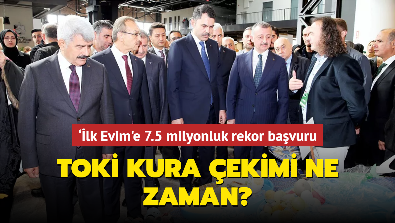 lk Evim'e 7.5 milyonluk rekor bavuru