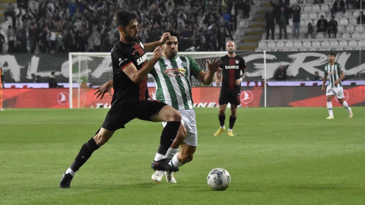 Gaziantep FK, Konyaspor'u deplasmanda 1-0 malup etti