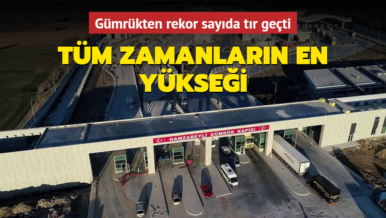 Tm zamanlarn en yksei... Gmrkten rekor sayda tr geti