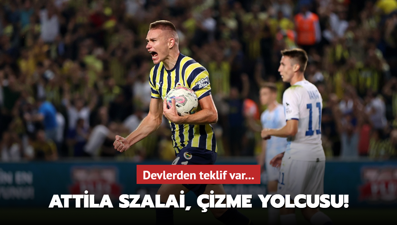 Attila Szalai, izme yolcusu! Devlerden teklif var...